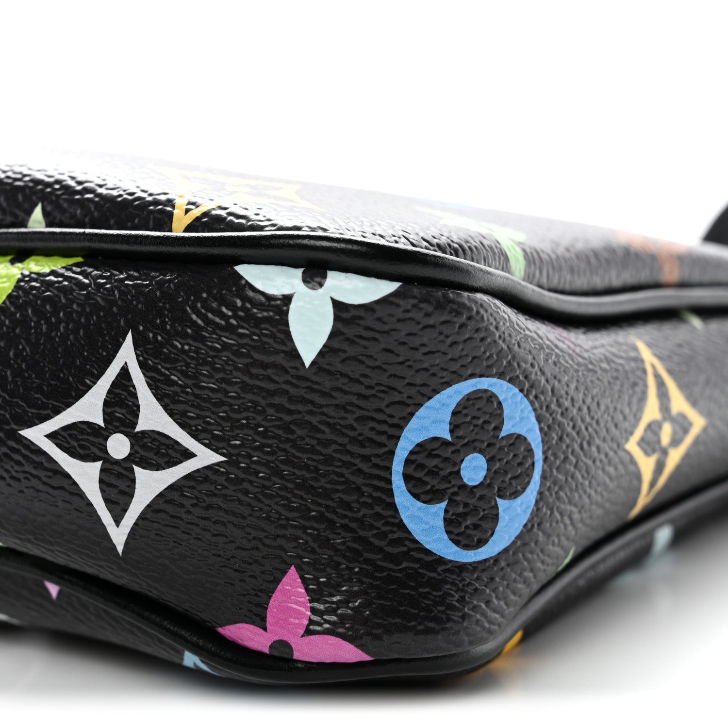Louis Vuitton LV X TM Monogram Multicolor Pochette Accessories Black 9 of 10
