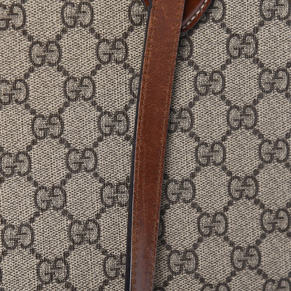 Gucci GG Supreme Monogram Medium Zippered Bucket Tote Beige Tuscany 15 of 25
