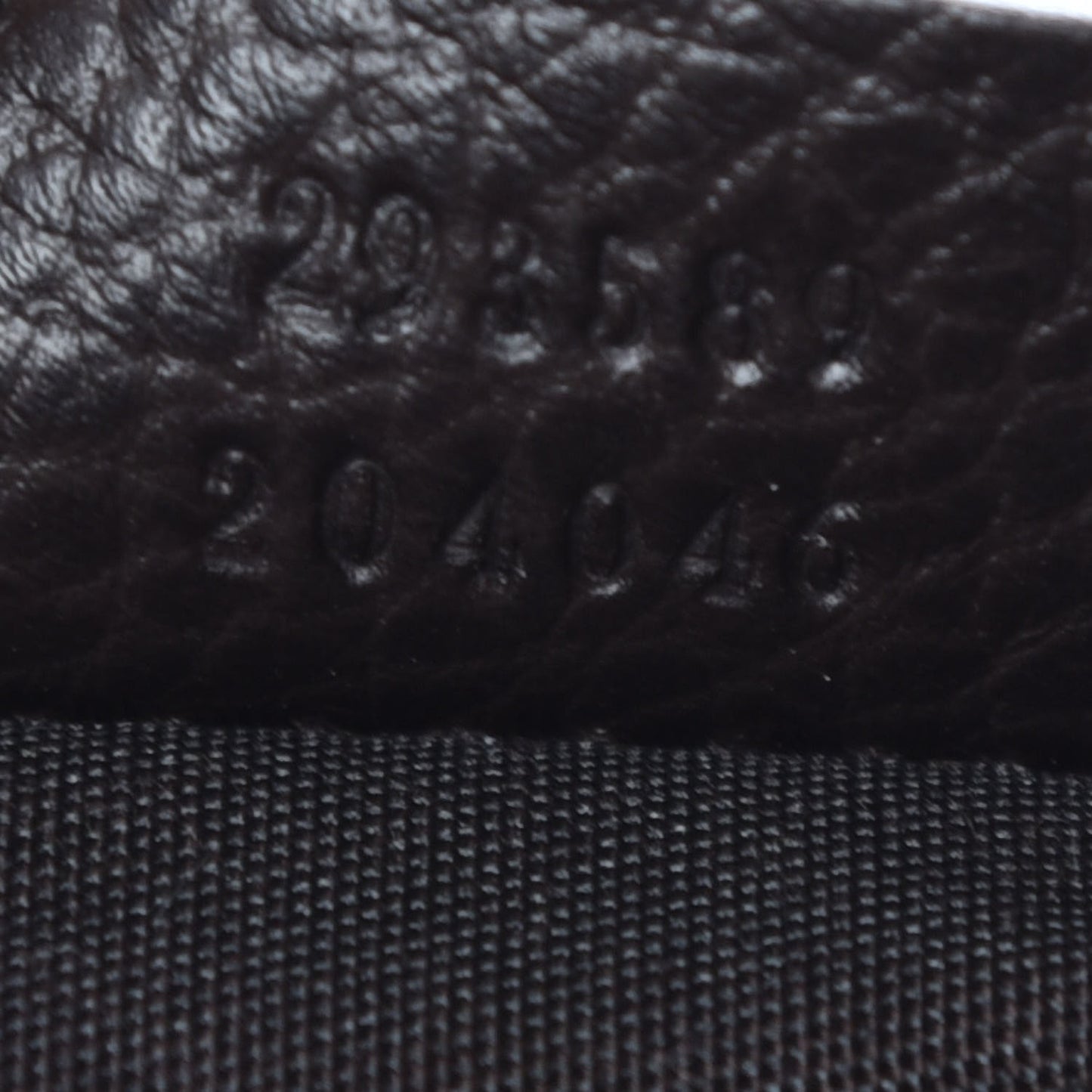 Crystal Monogram Large Princy Tote Dark Brown