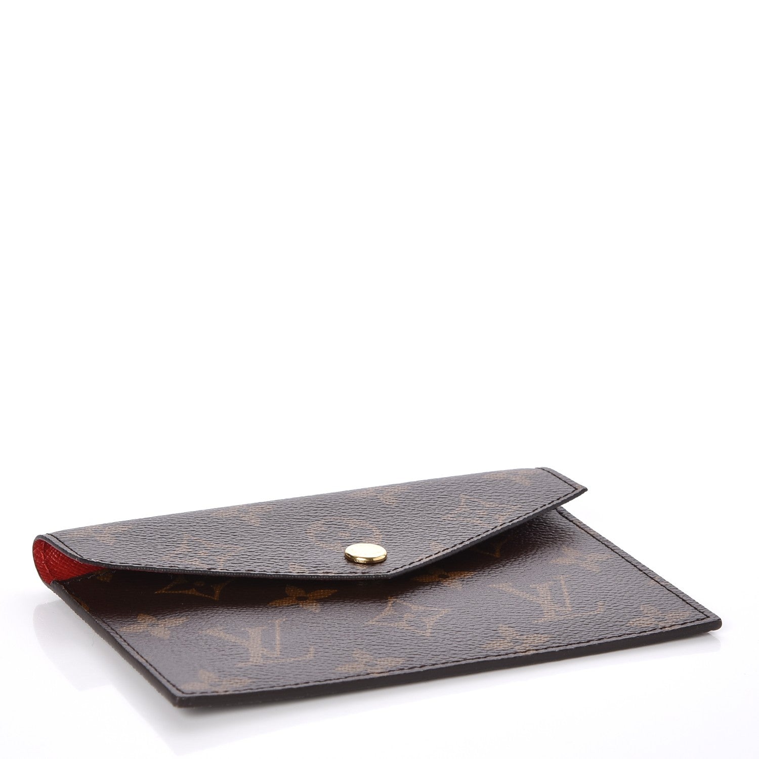 Louis Vuitton Monogram Daily Organizer Envelope Insert Red 4 of 7