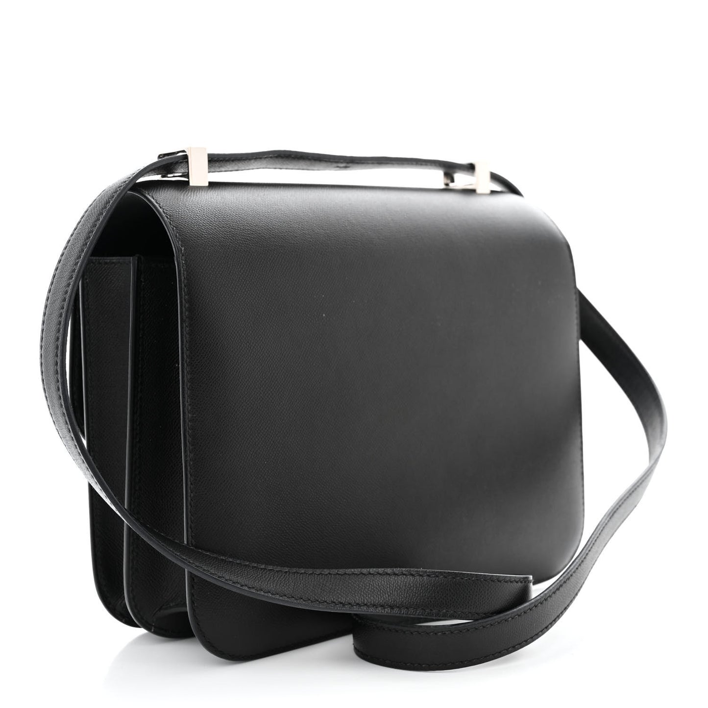 Madame Calfskin Lizard Constance 24 Black Ombre