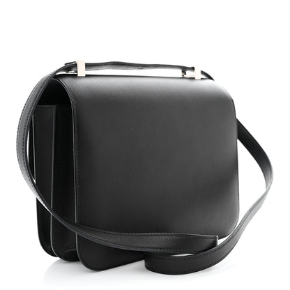 Hermes Madame Calfskin Lizard Constance 24 Black Ombre 3 of 12