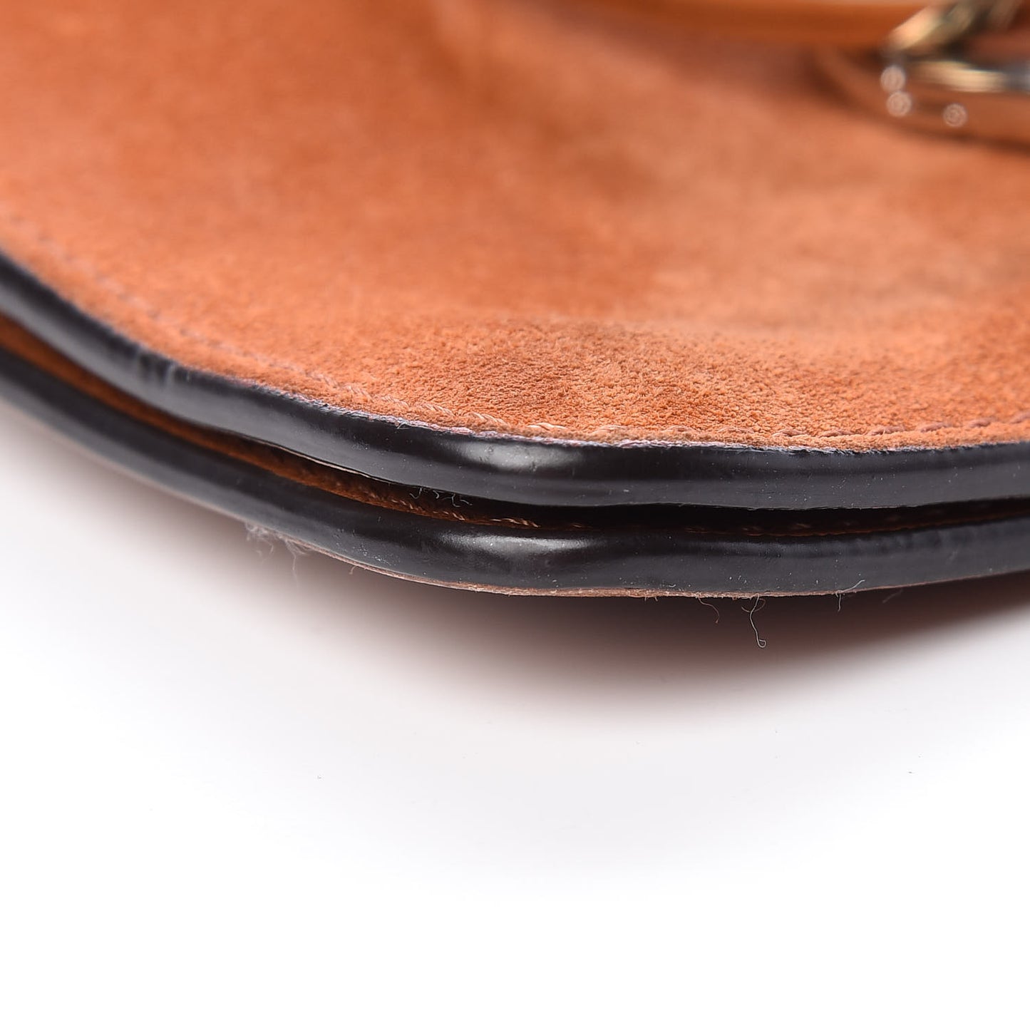 Python Suede Mini Faye Bracelet Bag Tannish Red