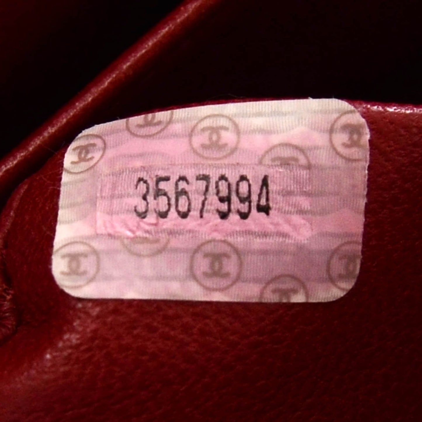 Lambskin Quilted Medium Double Flap Red