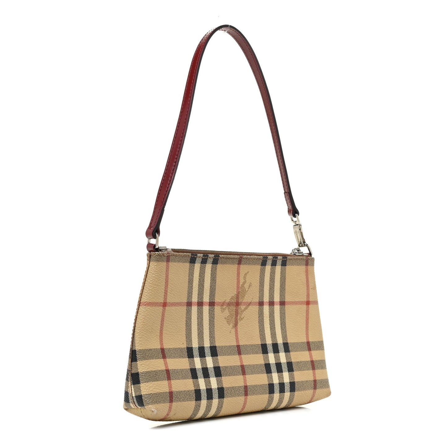 Haymarket Check Shoulder Bag Red