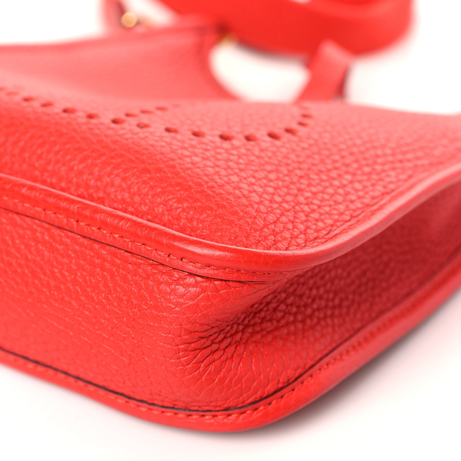 Hermes Taurillon Clemence Evelyne TPM Rouge de Coeur 9 of 9
