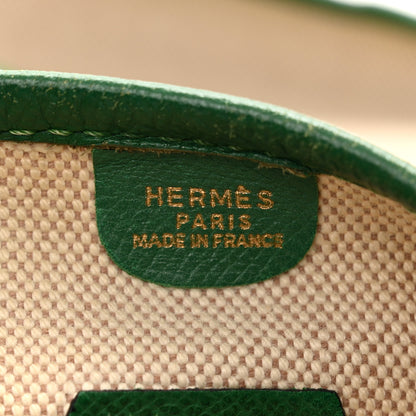 Hermes Courchevel Toile Evelyne GM Vert Bengale 6 of 15