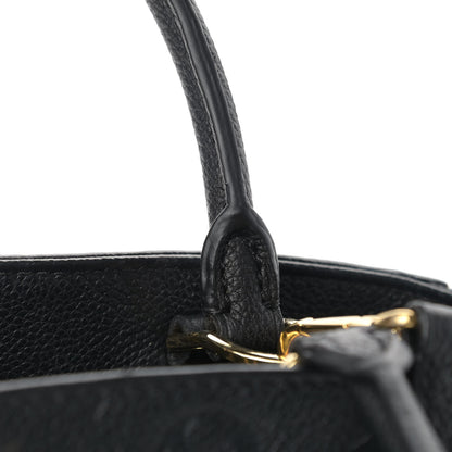 Louis Vuitton Empreinte Montaigne MM Black 13 of 14