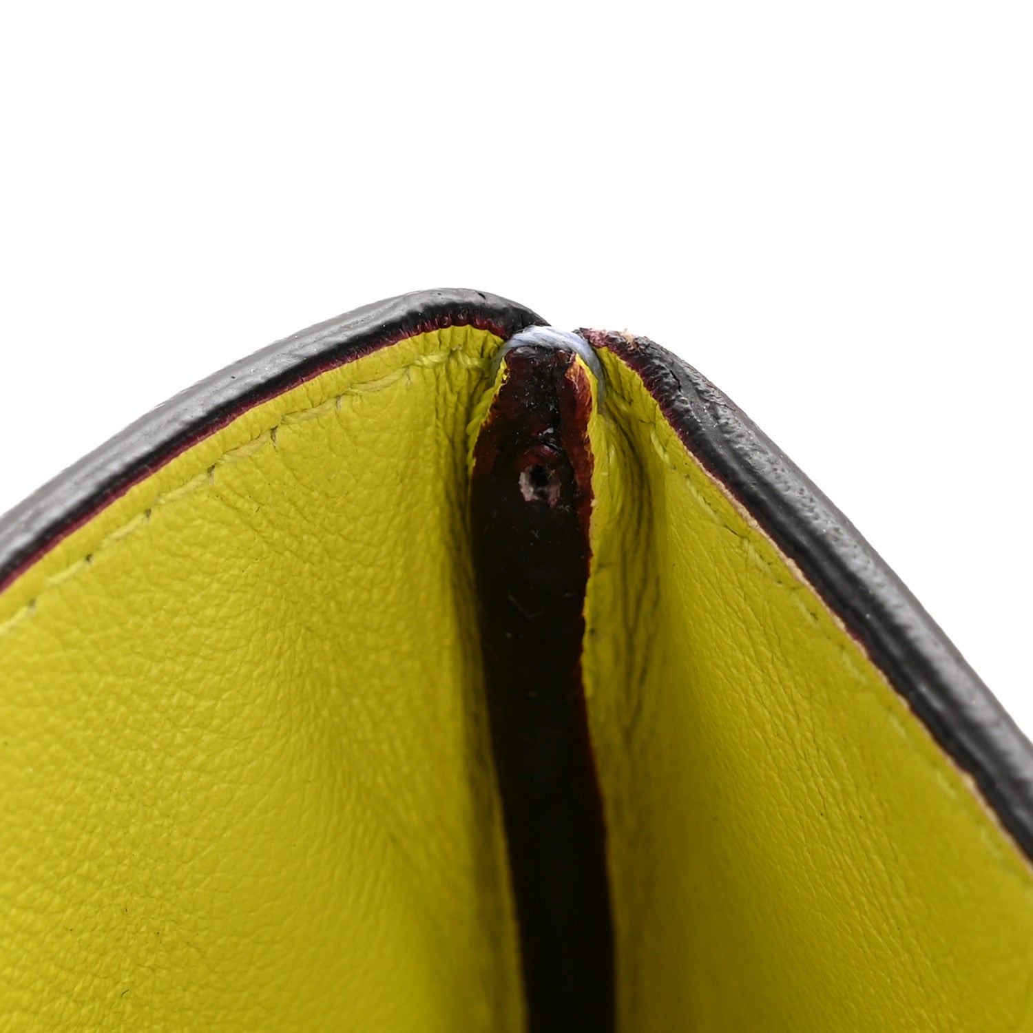 Christian Dior Smooth Calfskin Mini Diorissimo Tote Lavender Jaune Fluo 13 of 17