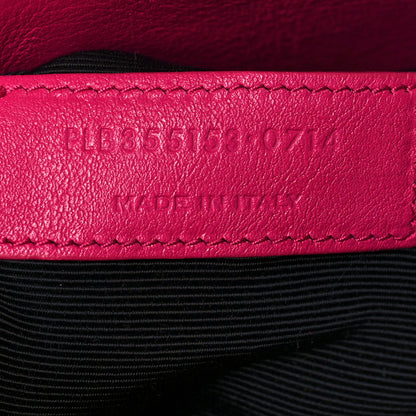 Saint Laurent Calfskin Small Sac De Jour Lipstick Fuchsia 7 of 13