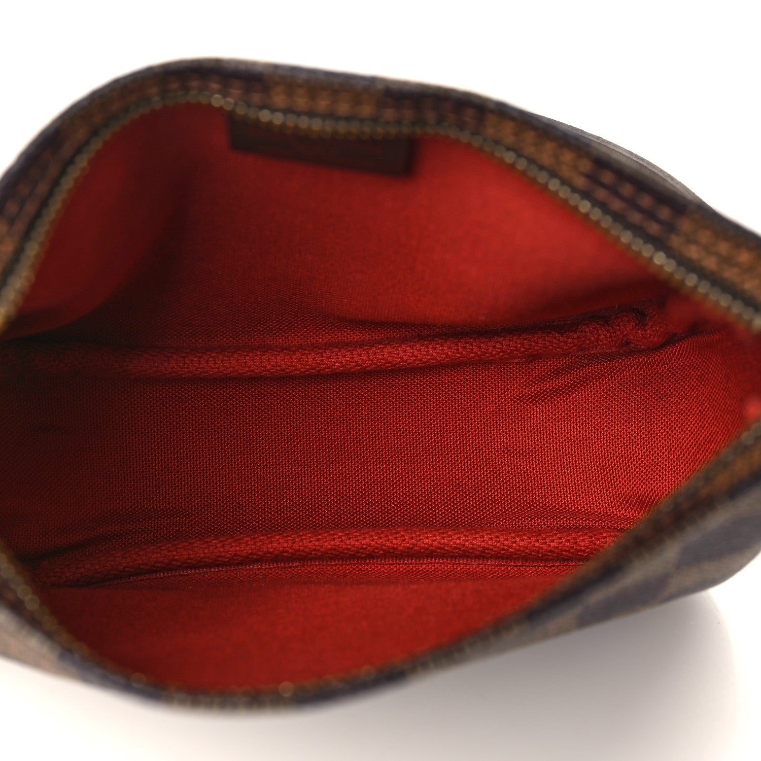 Louis Vuitton Damier Ebene Trousse Make Up Bag Pochette 5 of 8