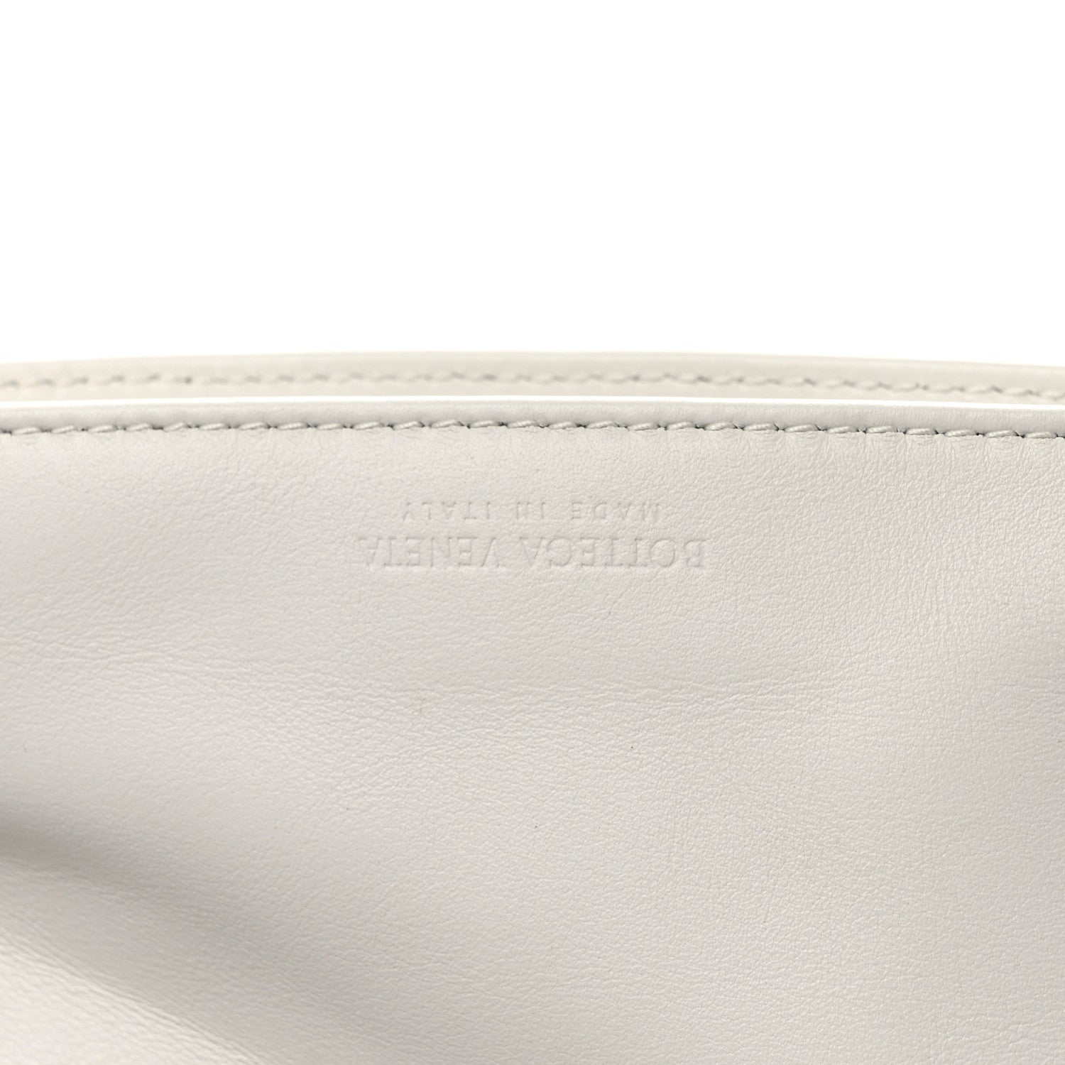 Bottega Veneta Calfskin Mini BV Twist Chalk 6 of 8