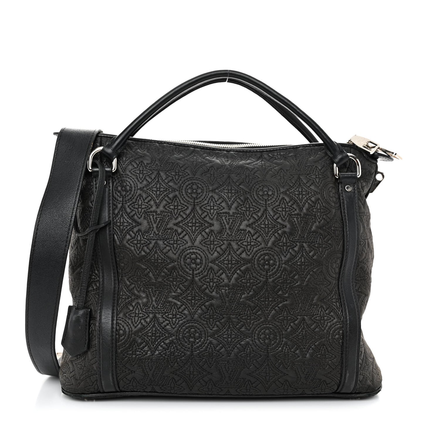 Monogram Lambskin Antheia IXIA PM Black