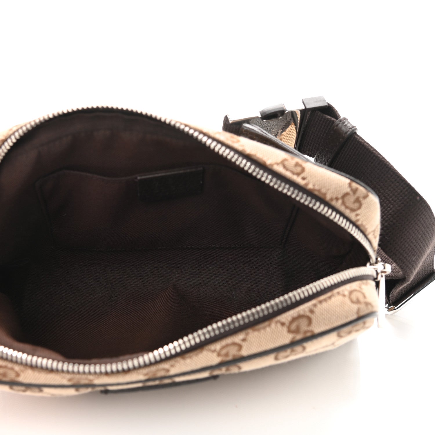 Gucci Monogram Belt Bag Dark Brown 5 of 10