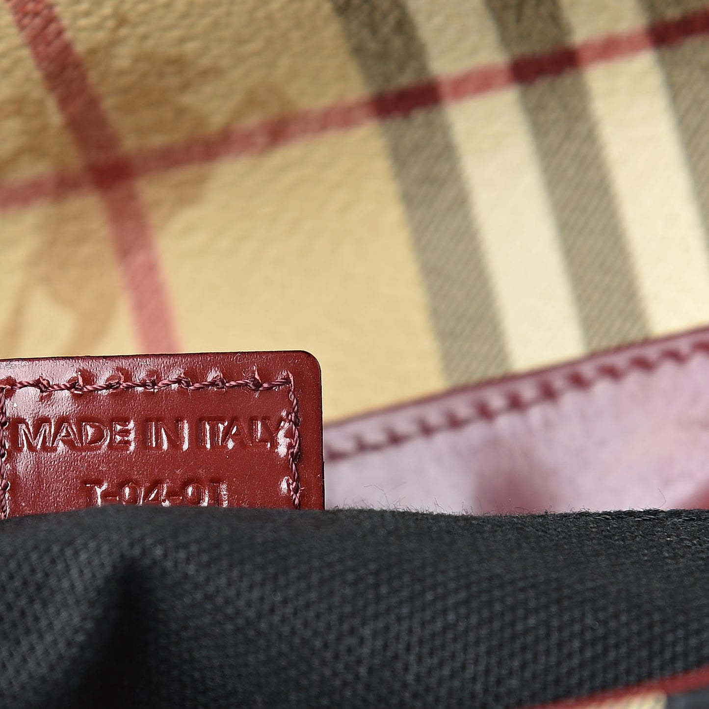 Haymarket Check Shoulder Bag Red