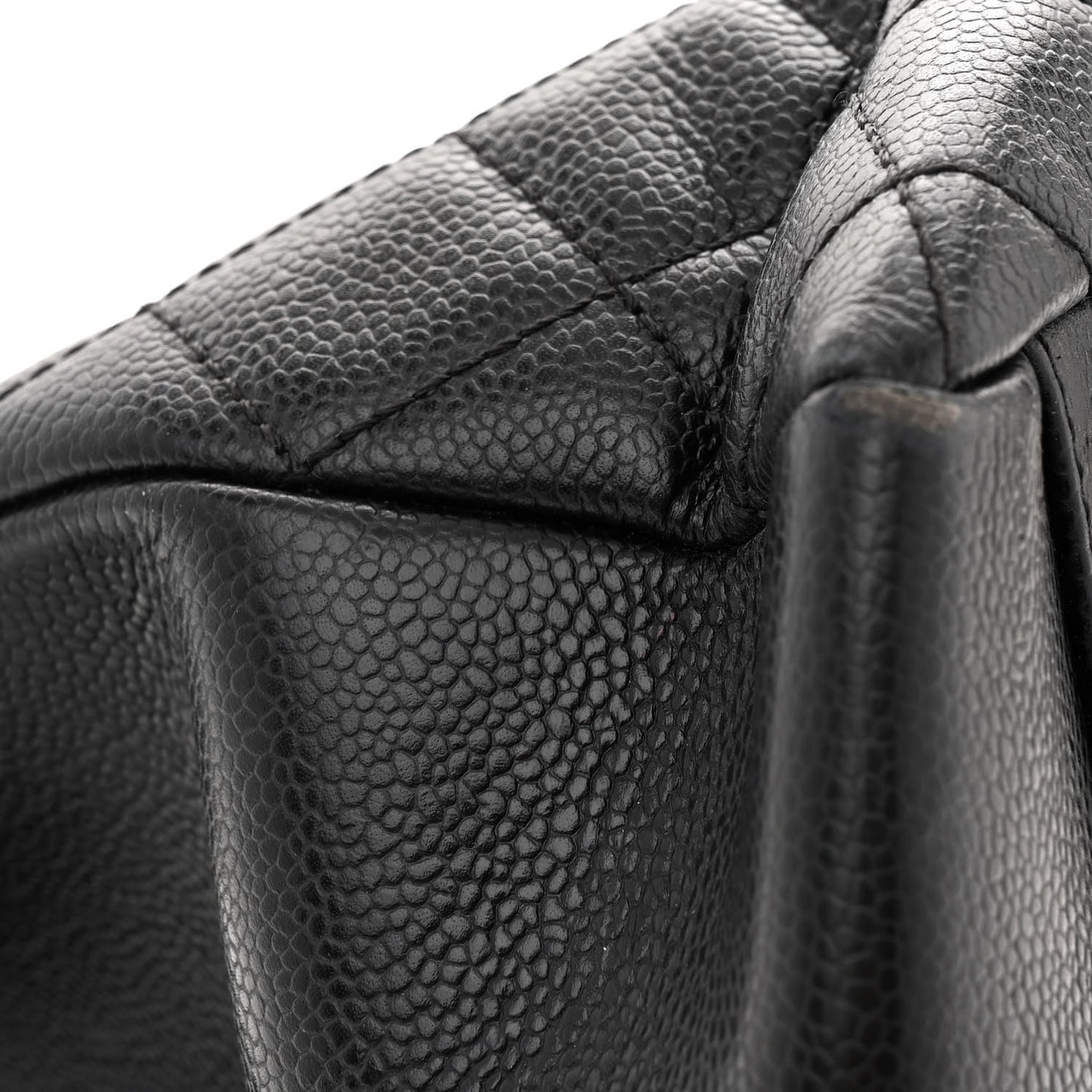 Caviar Quilted XL Grand Shopping Tote GST Black