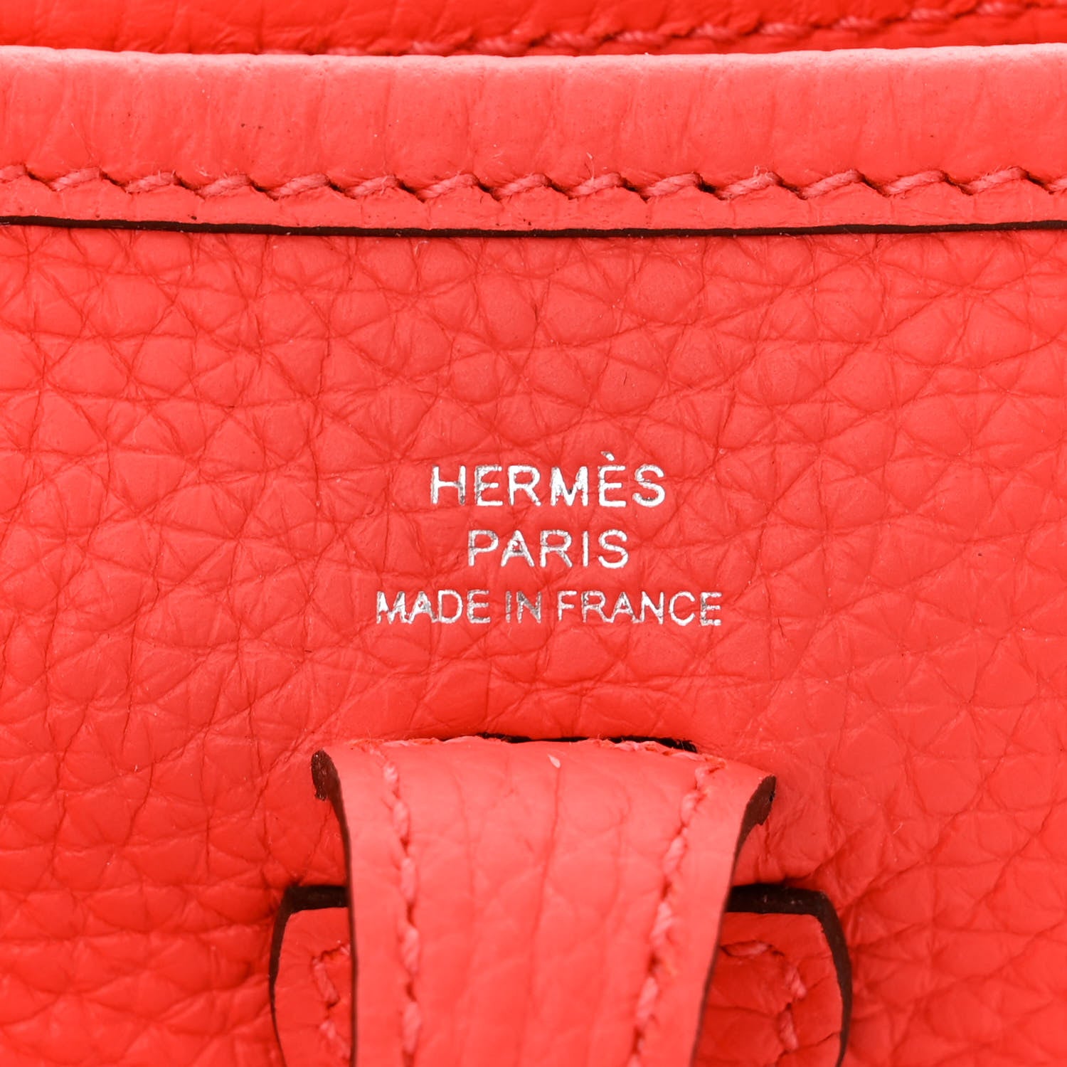 Hermes Taurillon Clemence Evelyne TPM Rose Texas Rose Jaipur 6 of 11