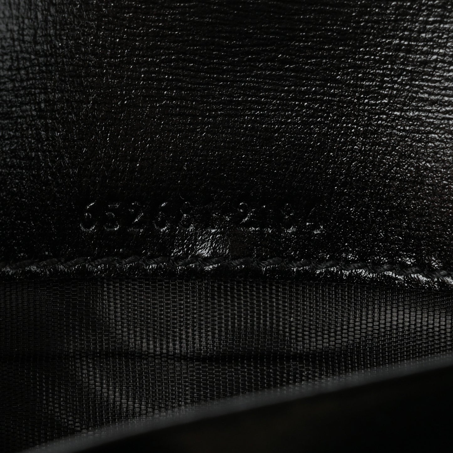 Calfskin Jackie 1961 Chain Wallet Black Black