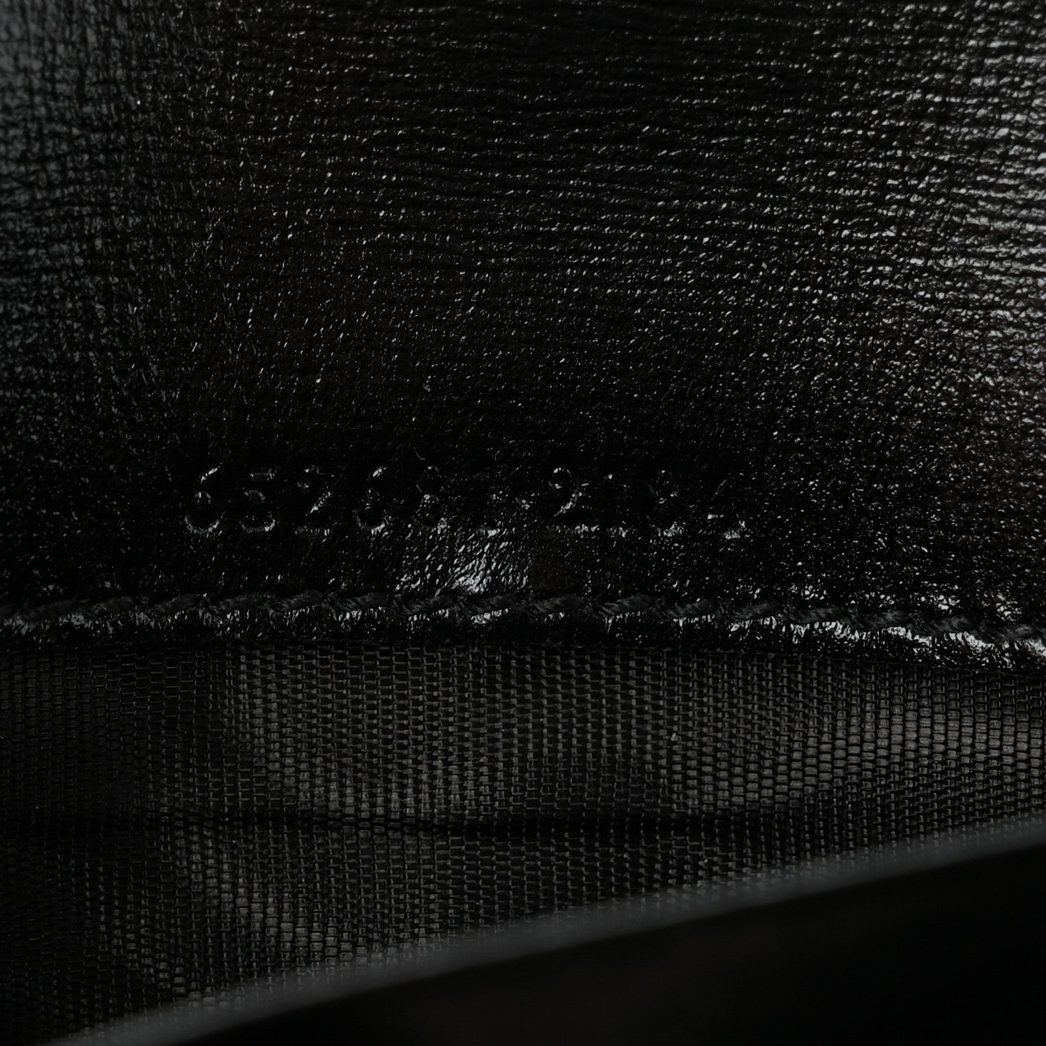 Gucci Calfskin Jackie 1961 Chain Wallet Black Black 7 of 11