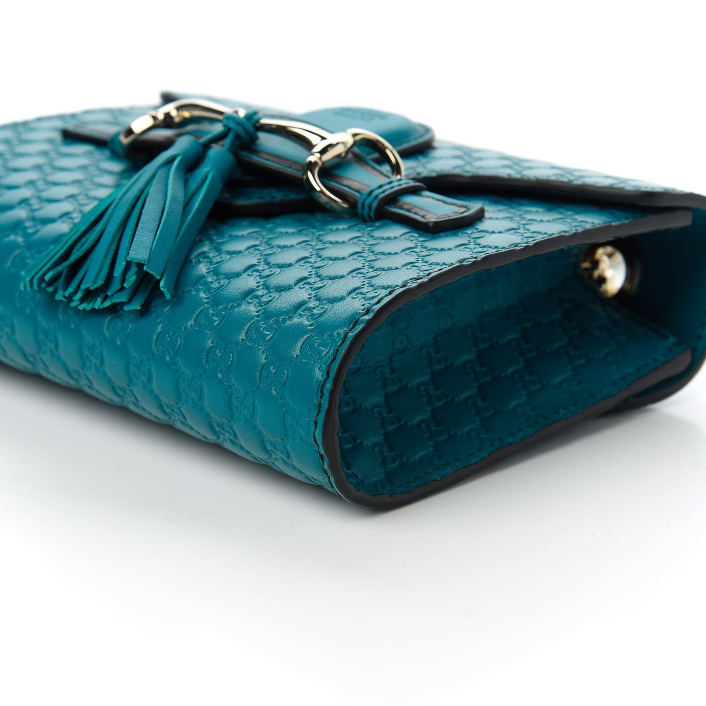 Microguccissima Mini Emily Shoulder Bag Deep Cobalt