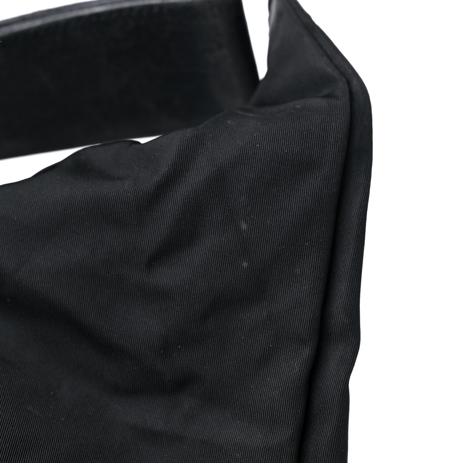 Prada Tessuto Nylon Saffiano Messenger Satchel Black 17 of 18