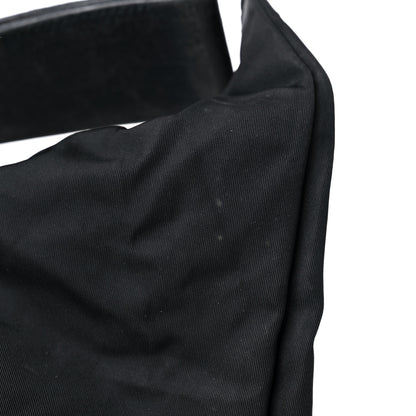 Prada Tessuto Nylon Saffiano Messenger Satchel Black 17 of 18