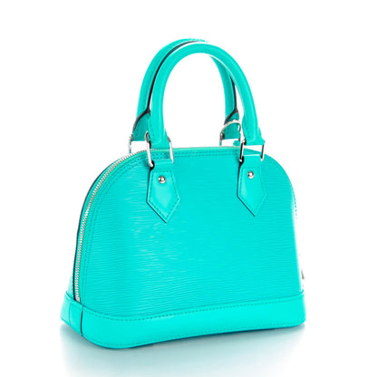 Louis Vuitton Epi Alma BB Turquoise 3 of 7