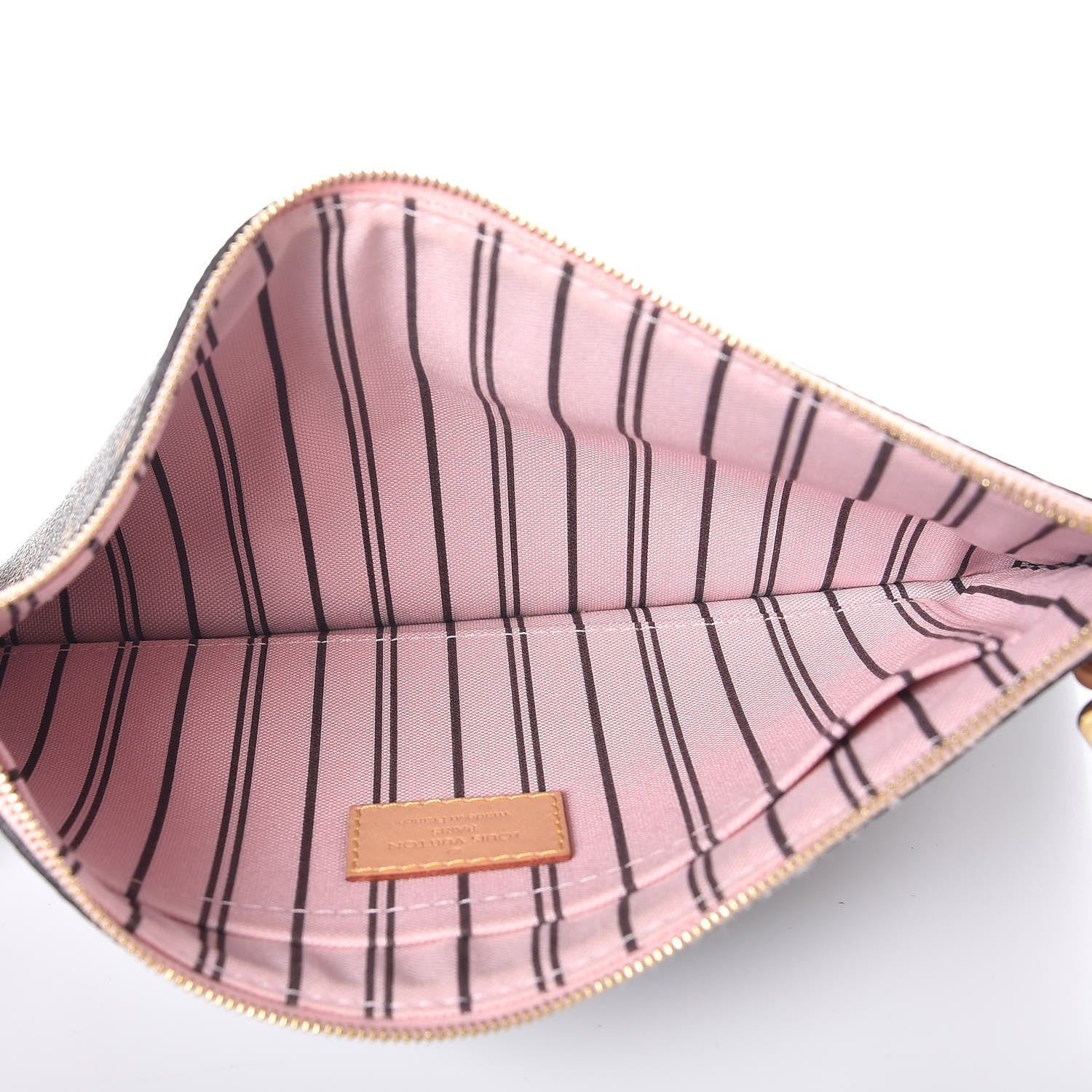 Louis Vuitton Monogram Neverfull MM GM Pochette Rose Ballerine 5 of 7
