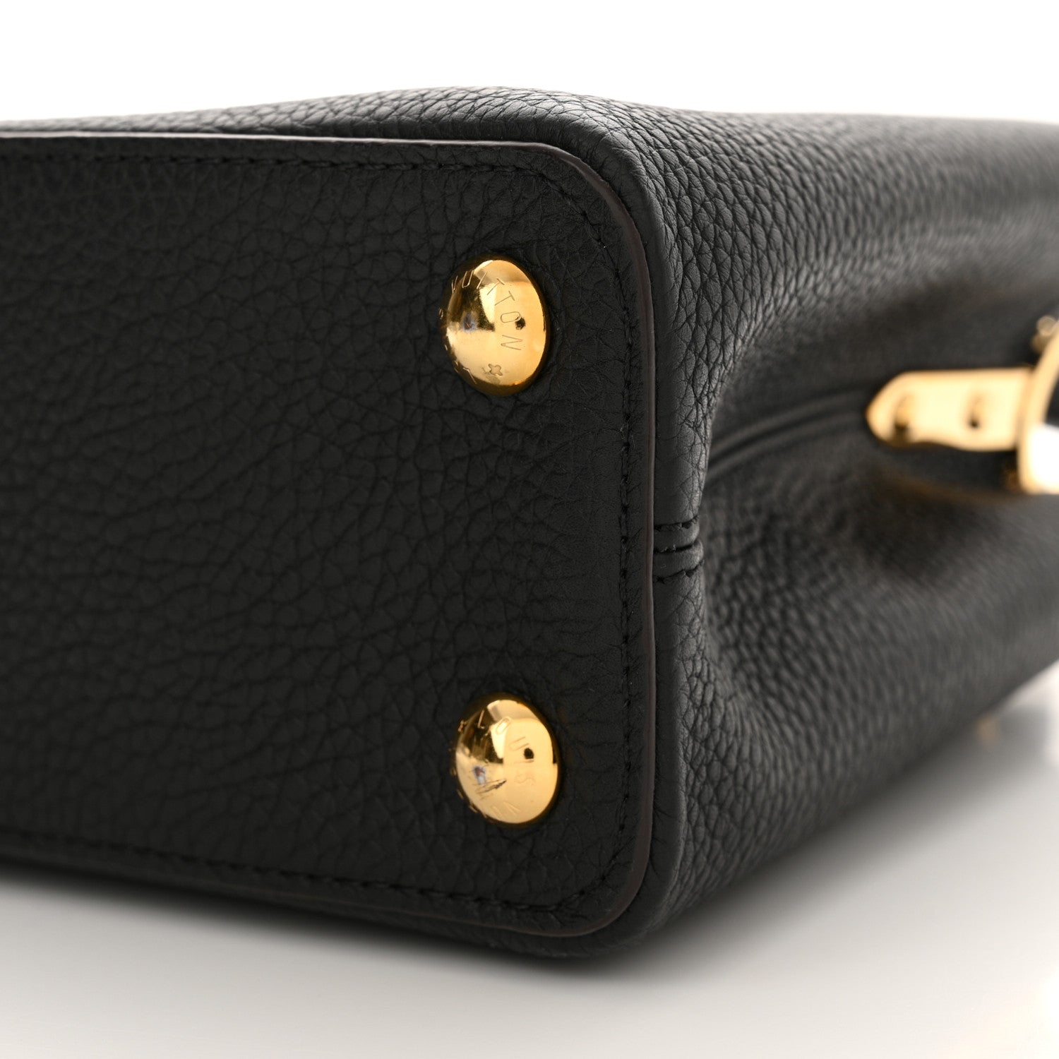 Louis Vuitton Taurillon Capucines BB Black 10 of 10