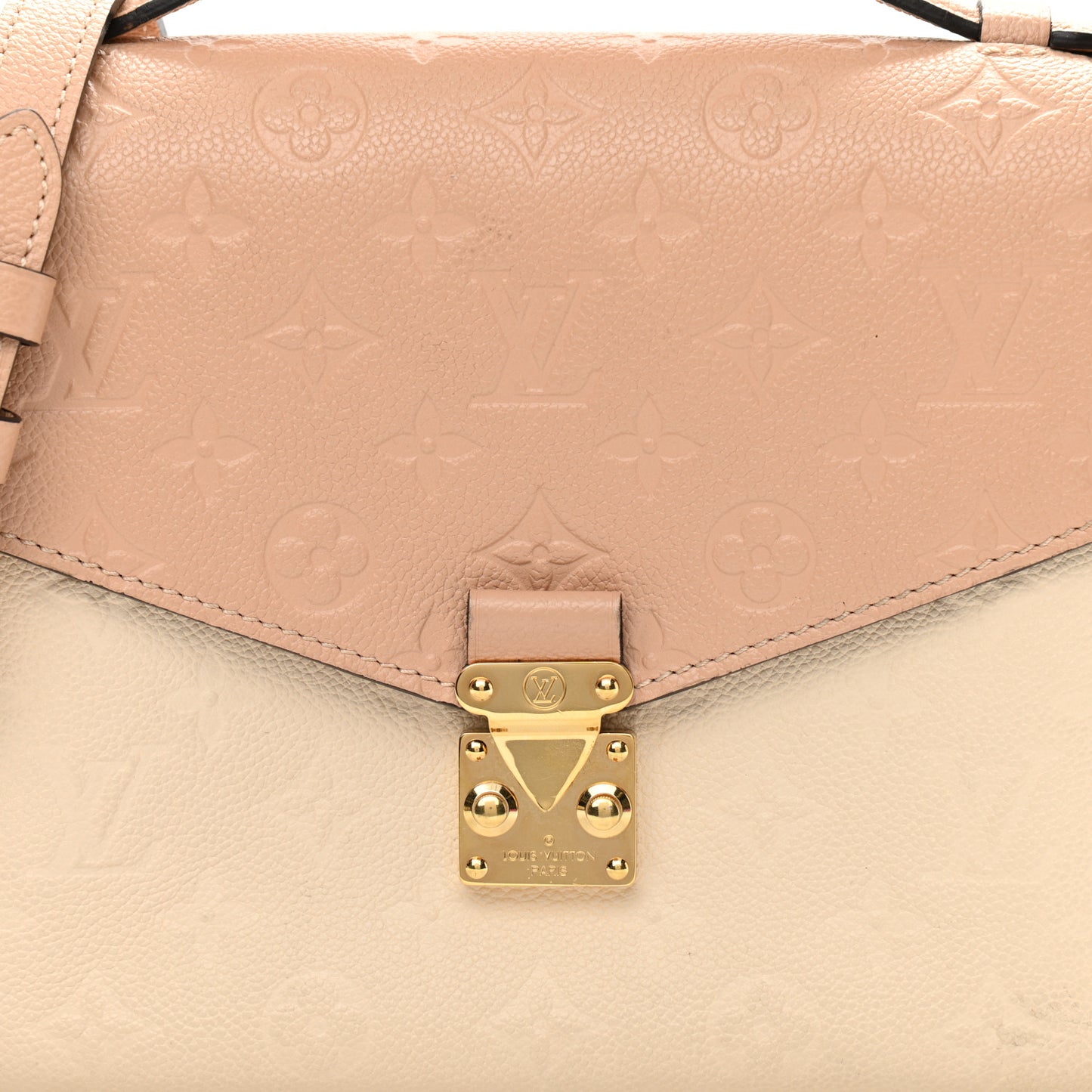 Empreinte Pochette Metis Beige Rose Creme