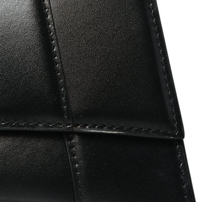 Balenciaga Shiny Box Calfskin Small Hourglass Top Handle Bag Black 11 of 11