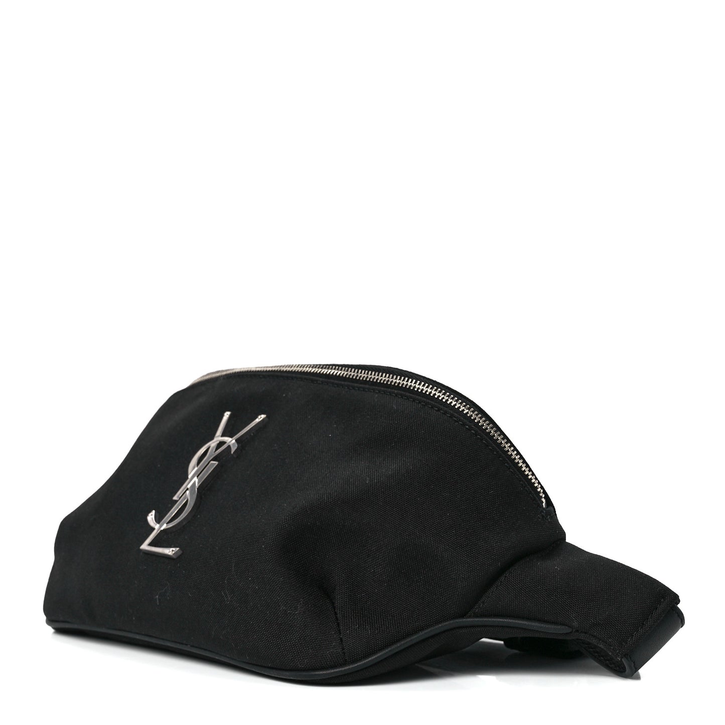 Canvas Monogram Belt Bag Black