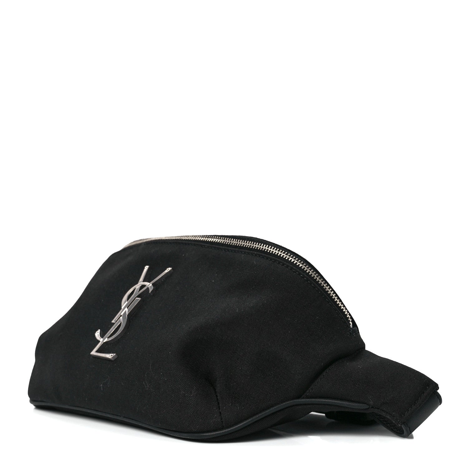 Saint Laurent Canvas Monogram Belt Bag Black 10 of 12