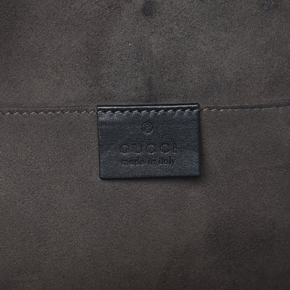 Gucci Guccissima Sling Backpack Black 6 of 13