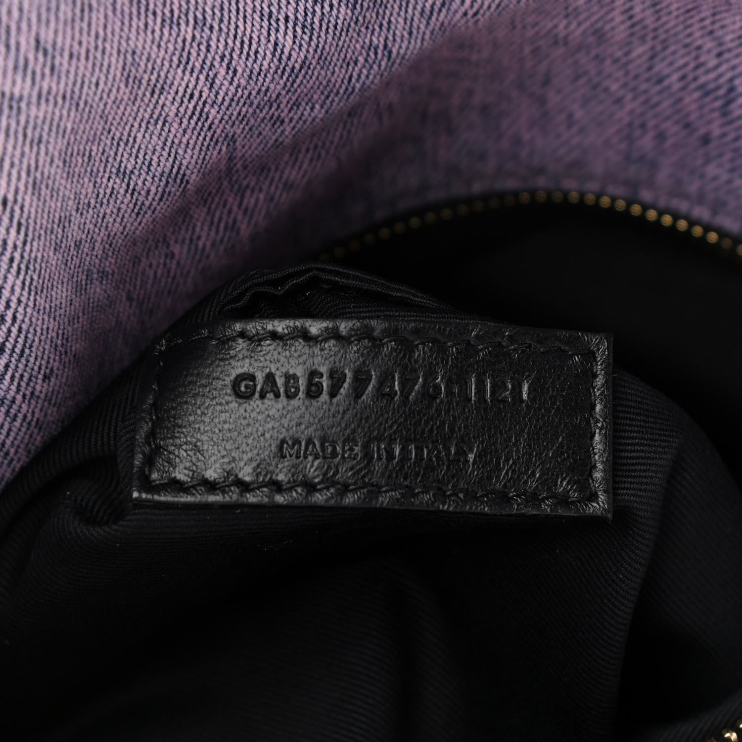 Saint Laurent Denim Quilted Small Loulou Puffer Monogram Chain Satchel Bleached Lilac 7 of 10