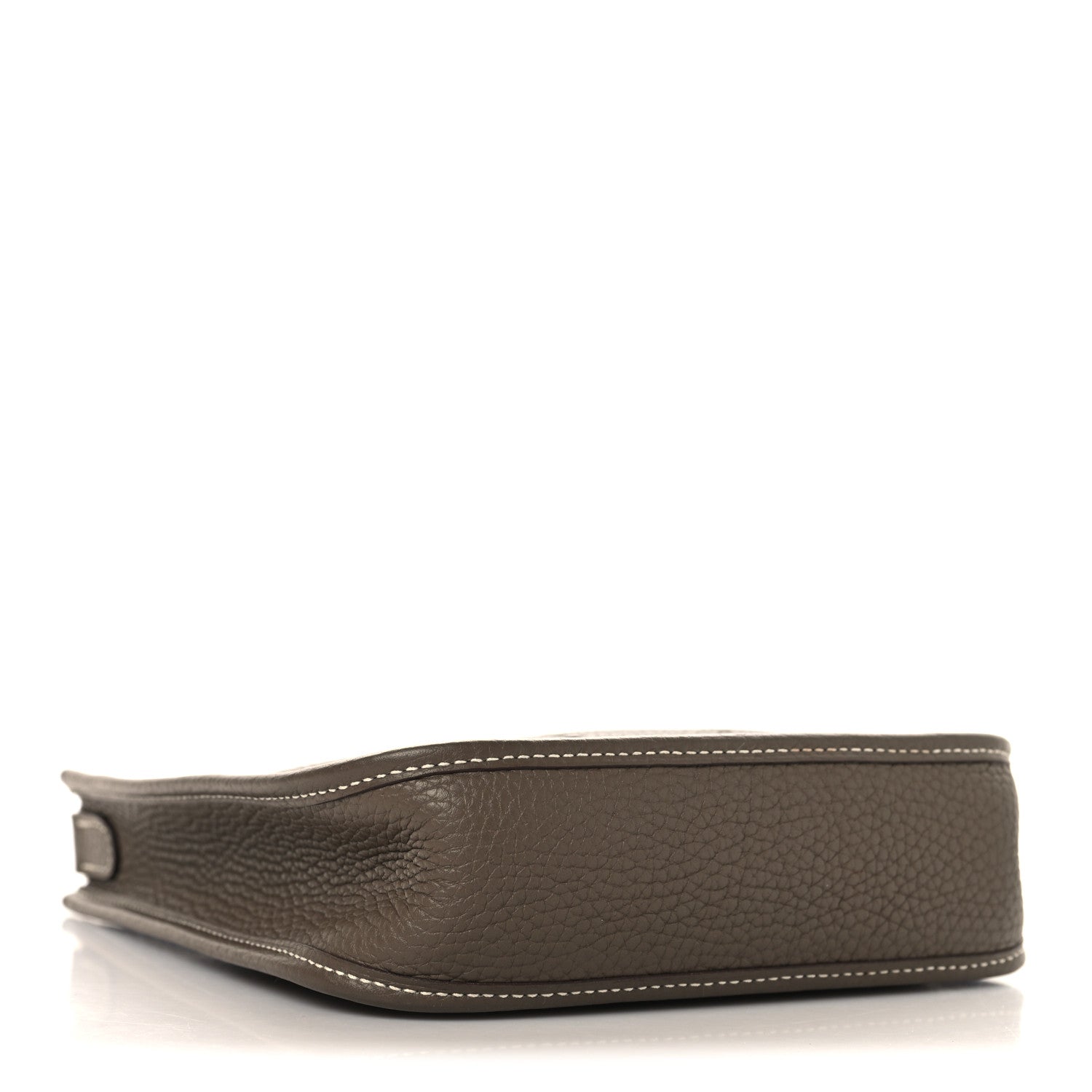 Hermes Taurillon Clemence Amazone Evelyne TPM Etoupe Bleu Indigo 3 of 10