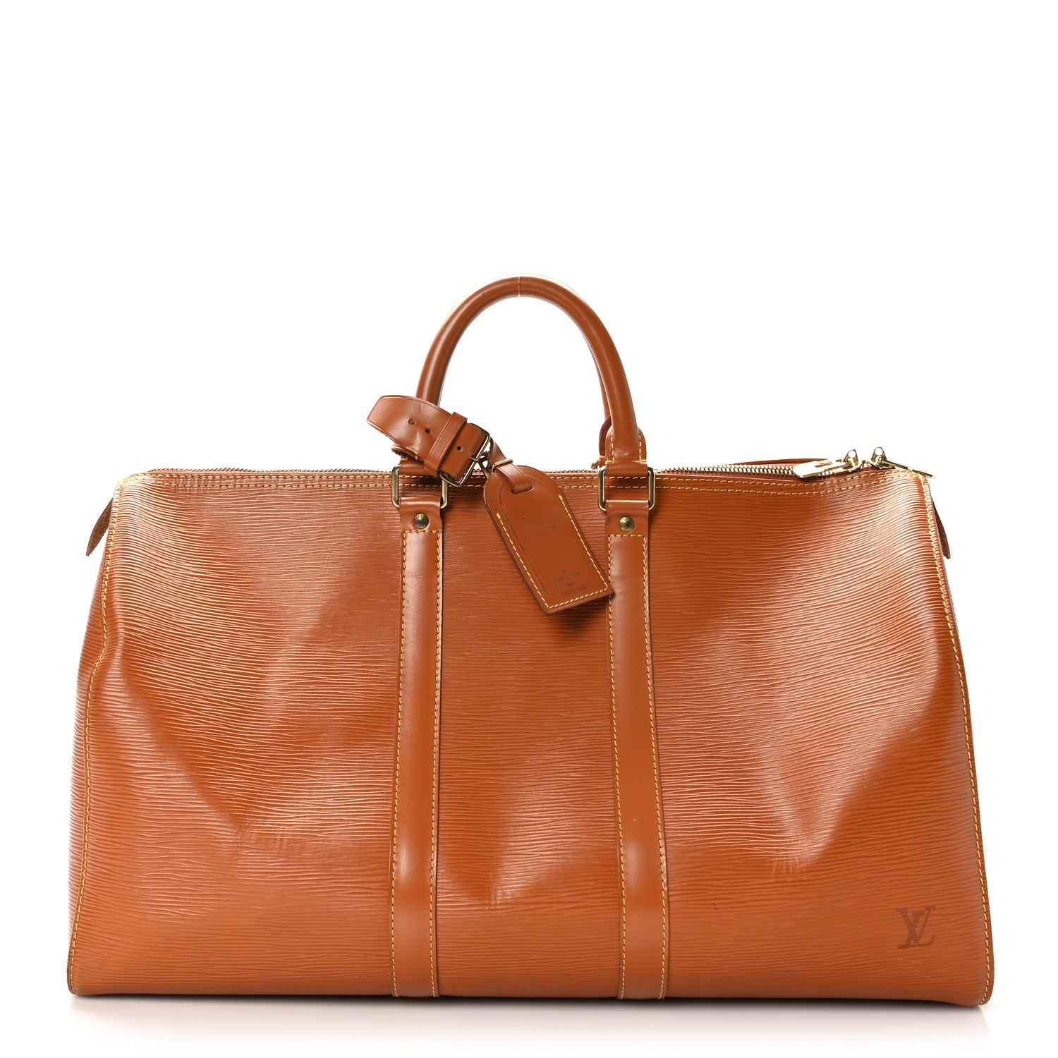Louis Vuitton Epi Keepall 45 Cipango 1 of 11