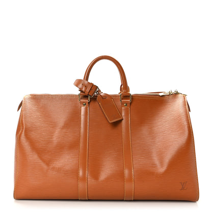 Louis Vuitton Epi Keepall 45 Cipango 1 of 11