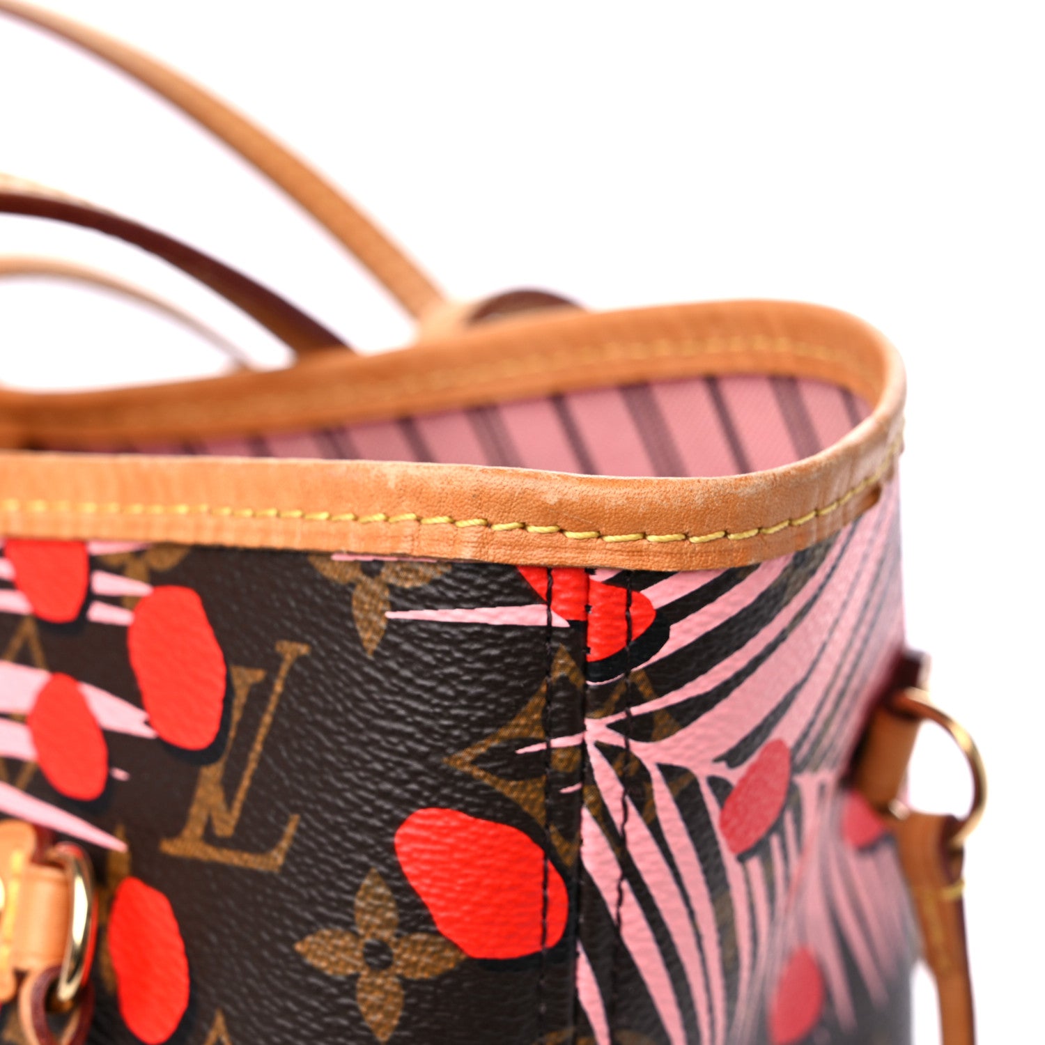 Louis Vuitton Monogram Jungle Dots Neo Neverfull MM Sugar Pink Poppy 17 of 17