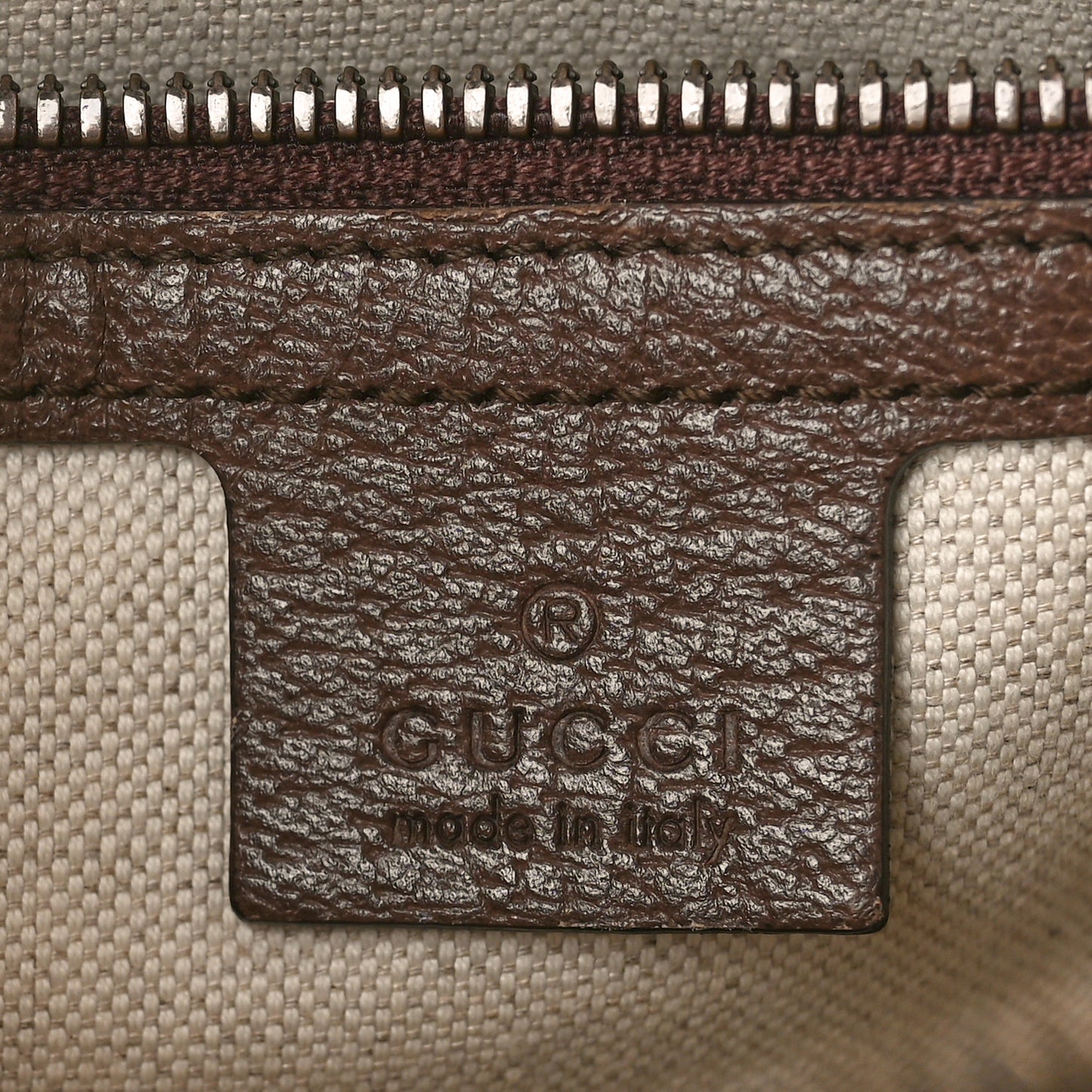 GG Supreme Monogram Web Small Ophidia Messenger Bag Brown