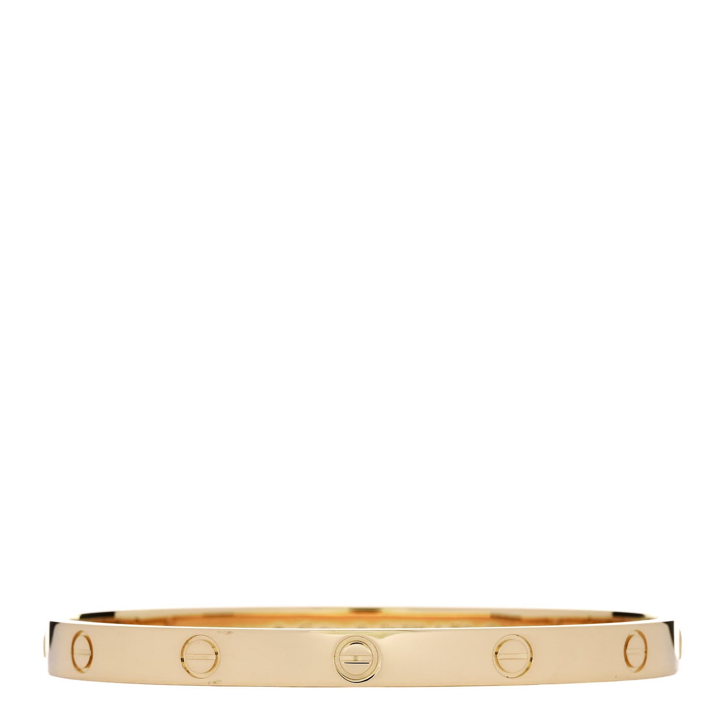 18K Yellow Gold LOVE Bracelet 19