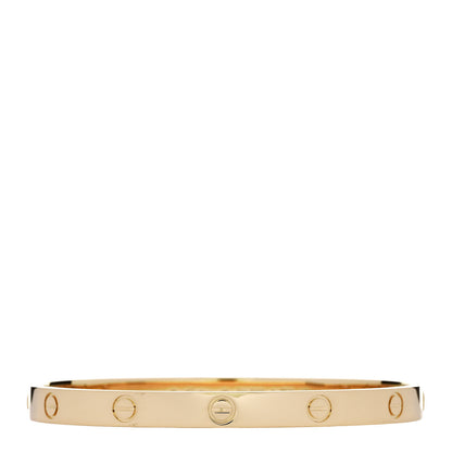 Cartier 18K Yellow Gold LOVE Bracelet 19 1 of 9