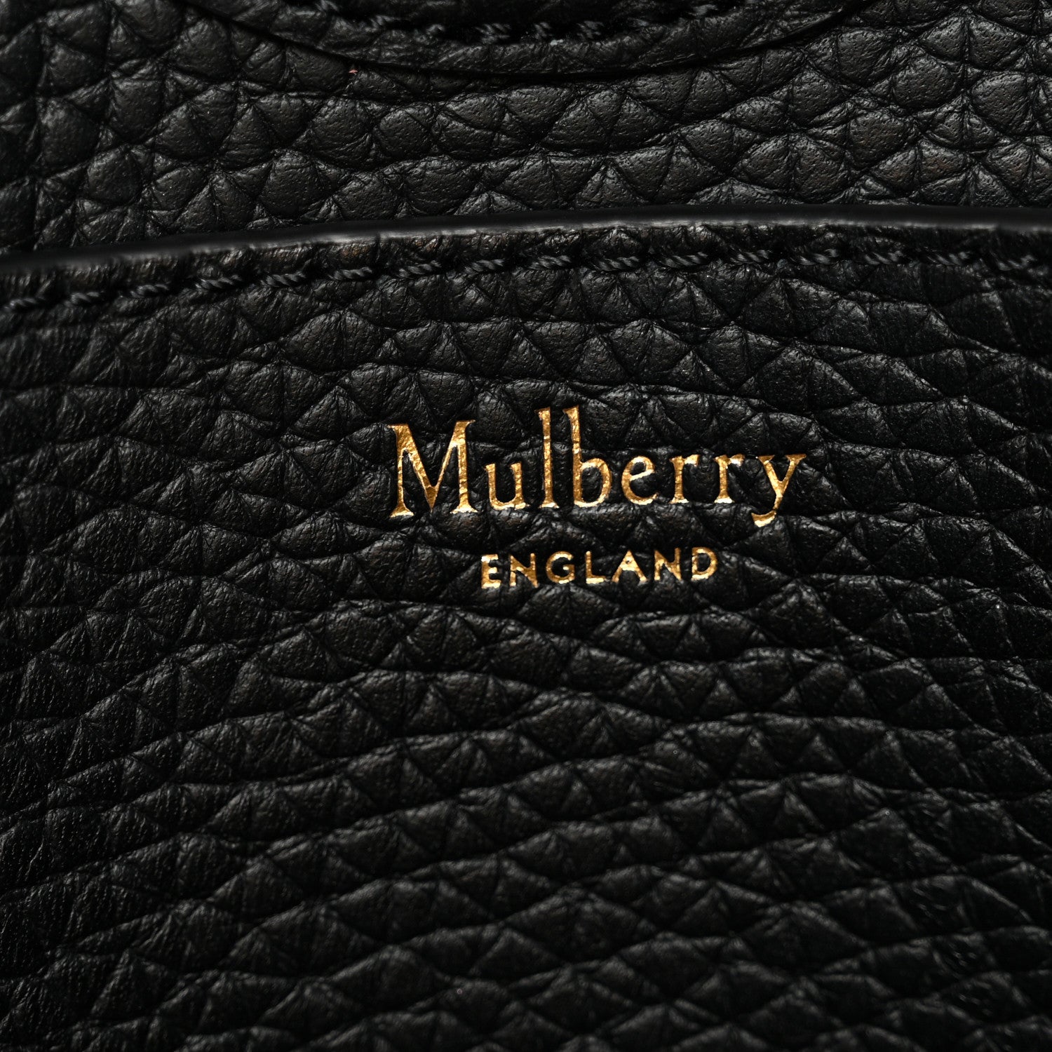 Mulberry Heavy Grain Bayswater North South Tote Black 6 of 10