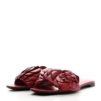Valentino Garavani Nappa Atelier 03 Rose Edition Slide Sandals 38 Cerise 3 of 10