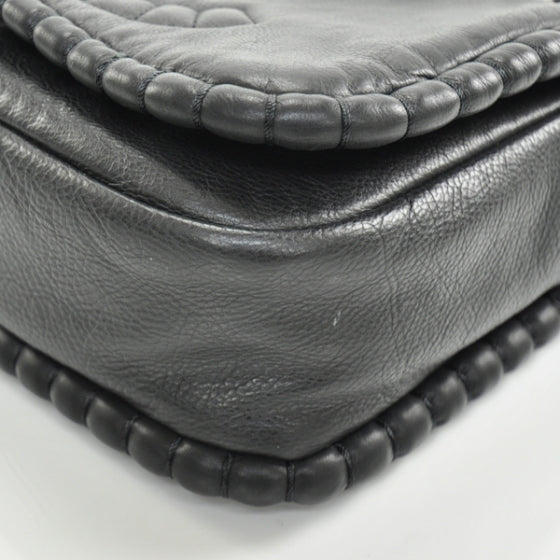 Chanel Calfskin On the Bund Medium Flap Black 6 of 15