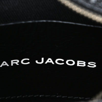Marc Jacobs Shiny Crinkled Calfskin Mini The Tote Bag Black 6 of 10