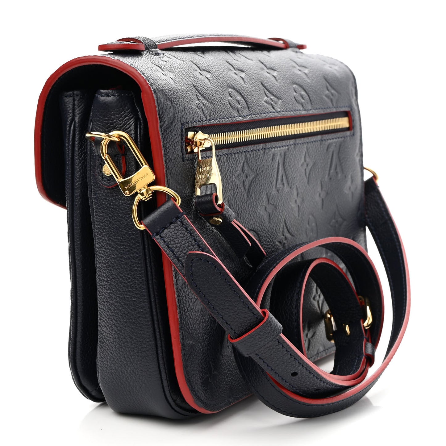 Empreinte Pochette Metis Marine Rouge