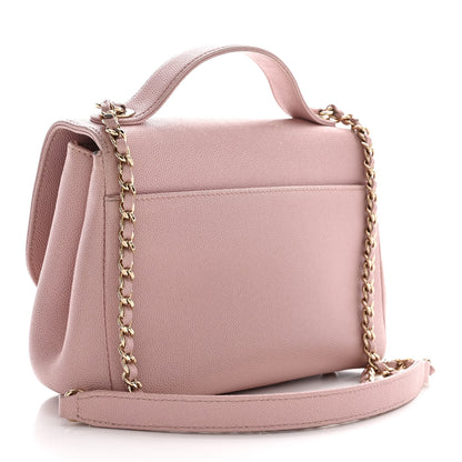 Chanel Caviar Quilted Small Business Affinity Flap Light Pink 3 of 21