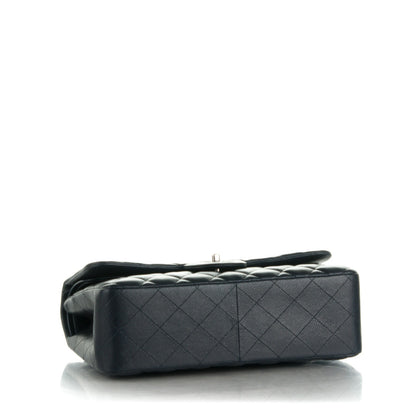 Chanel Caviar Quilted Jumbo Double Flap Navy Blue 5 of 9