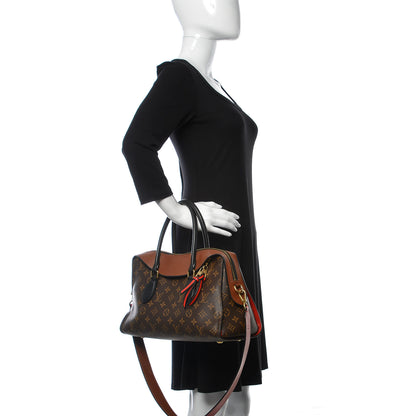 Louis Vuitton Monogram Tuileries Caramel Rouge 2 of 22